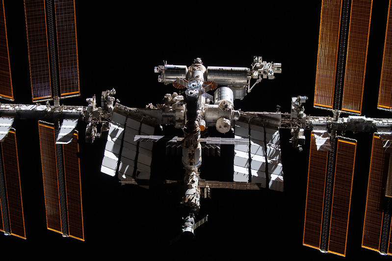 International Space Station Solar Panels